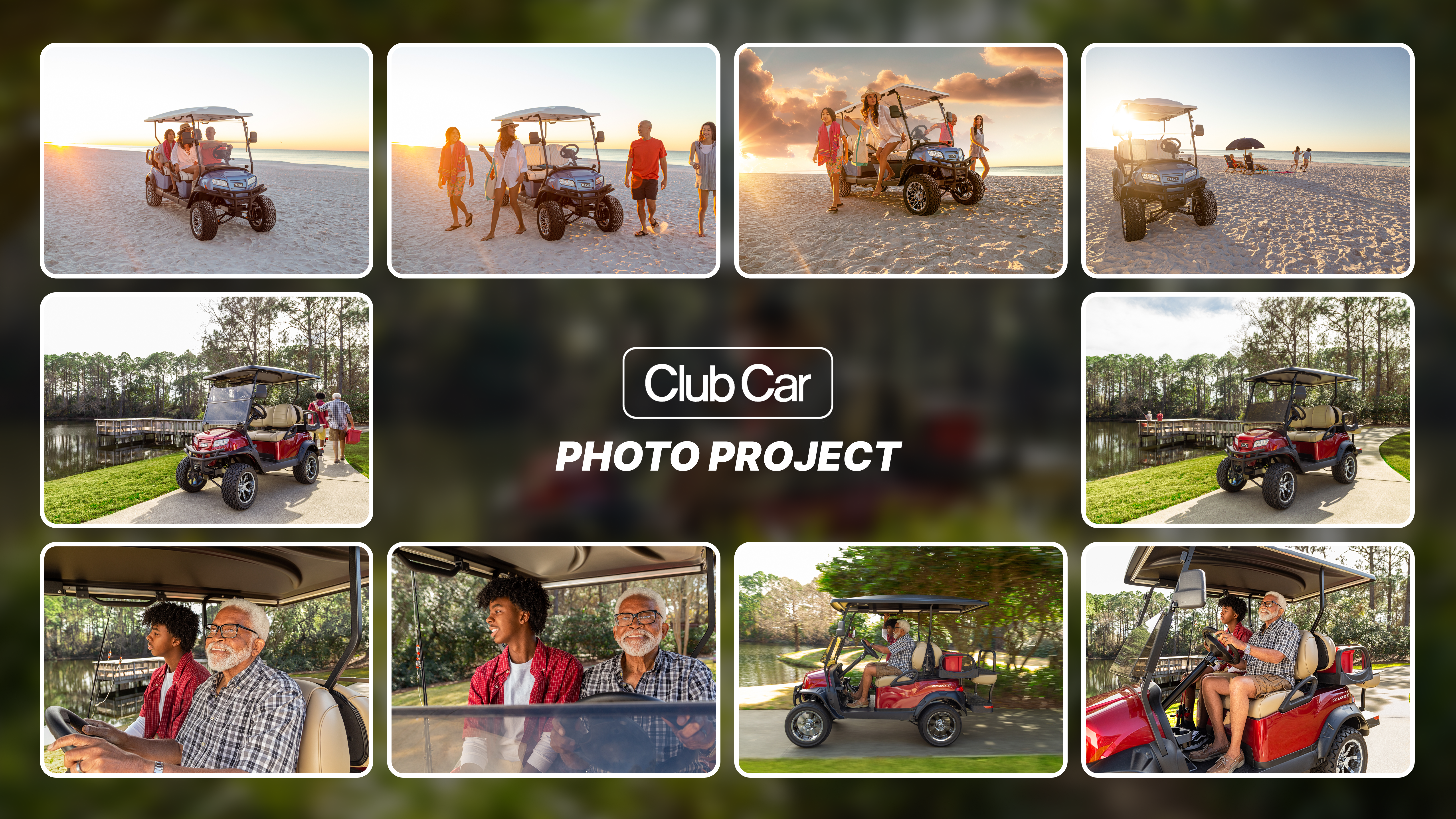 Club Car: Commercial Advertising Photography