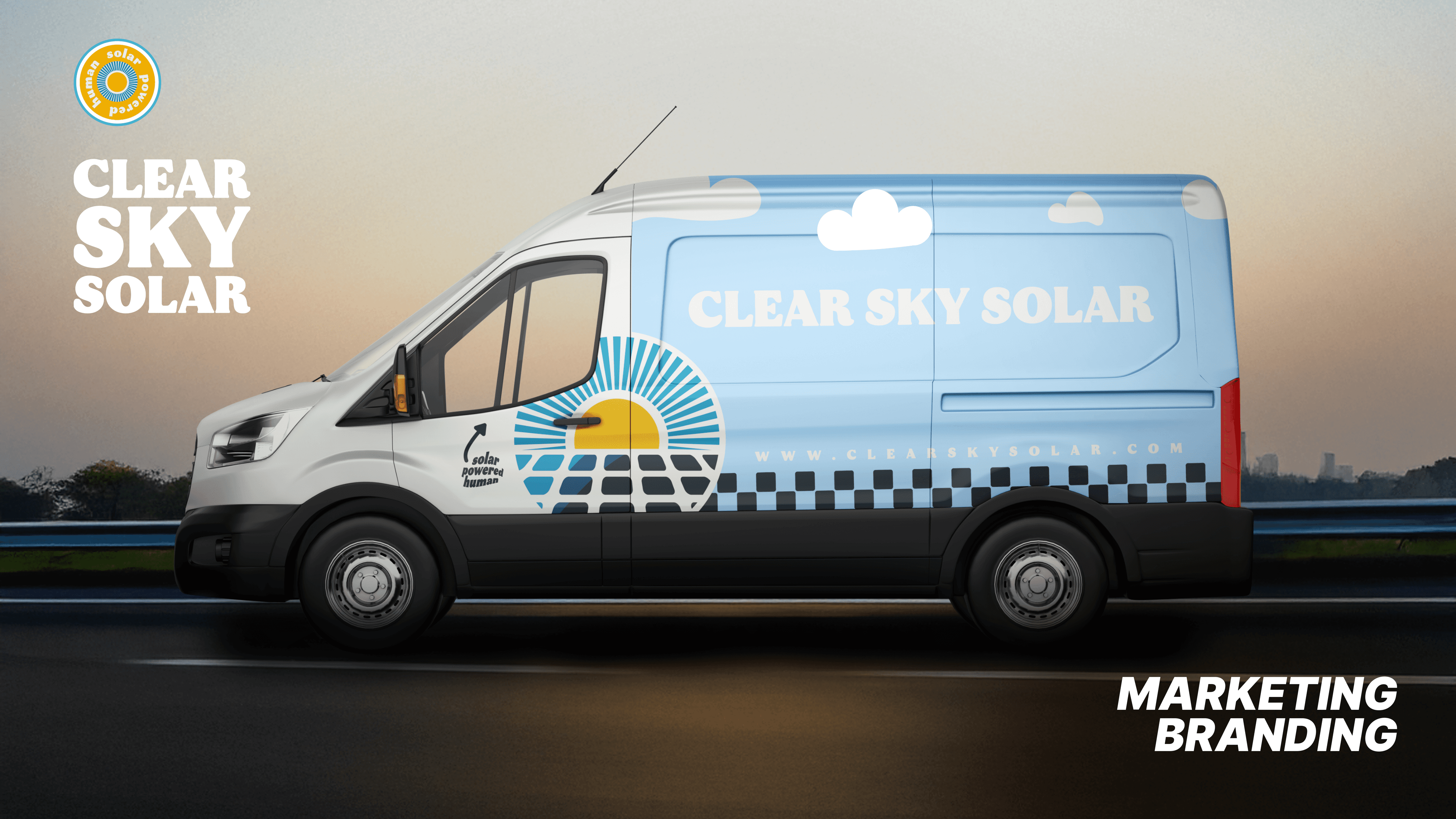 Clear Sky Solar: Brand Identity & Collateral
