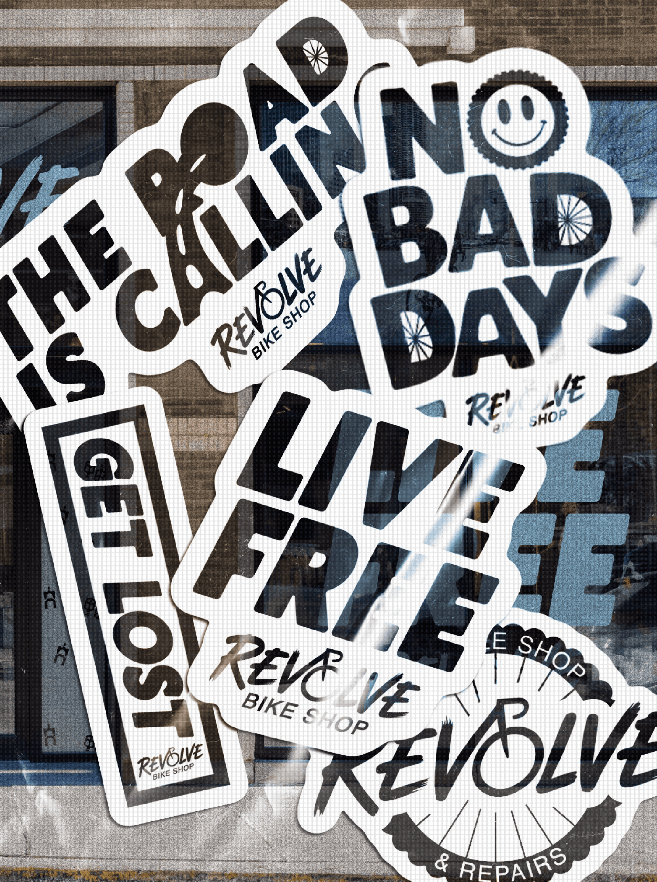 Revolve Bike Shop: Brand Design & Storefront