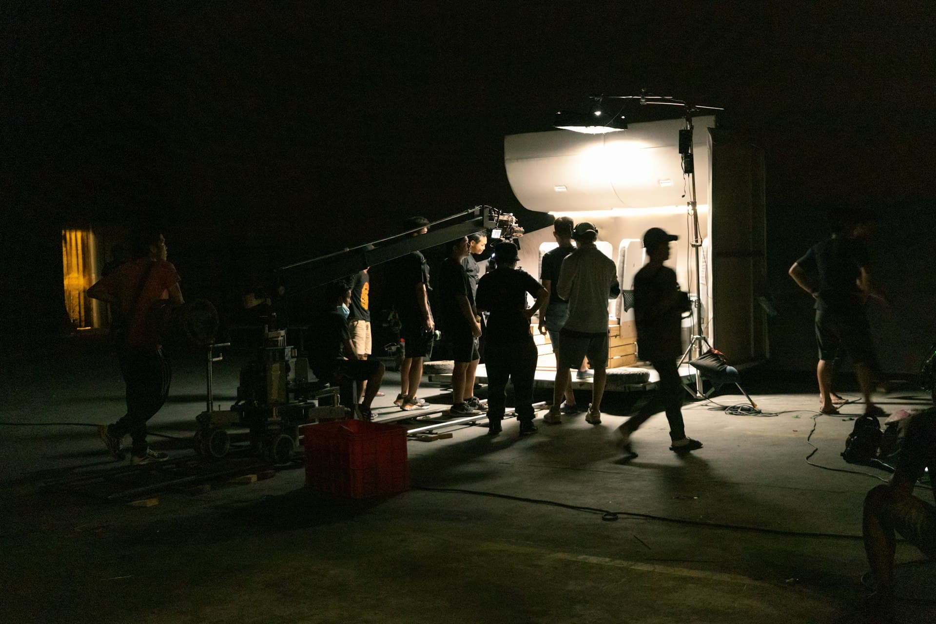 Style Driven team on a production